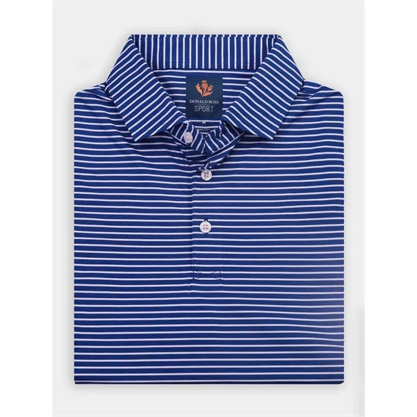 Short sleeve jersey features a two color feeder stripe, three-button placket... from ASI 38120 Ball Pro / Diversified Quality Kitchenware / Branded Apparel Designs