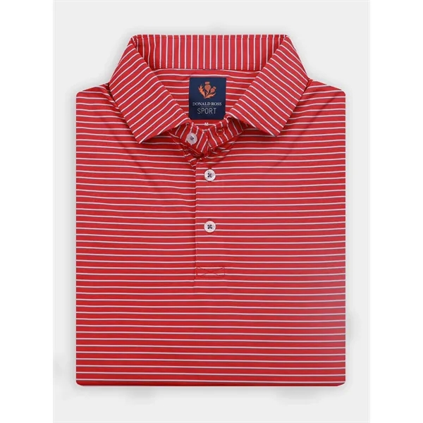 Short sleeve jersey features a two color feeder stripe, three-button placket... from ASI 38120 Ball Pro / Diversified Quality Kitchenware / Branded Apparel Designs