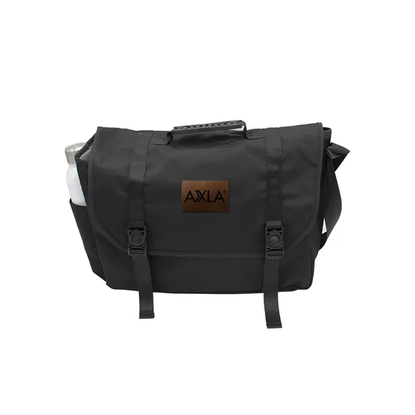 Otaria™ Messenger Bag, Leather Patch -Laser... from ASI 30270 Aakron Line