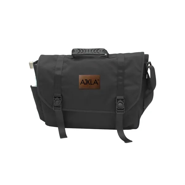 Otaria™ Messenger Bag, Leather Patch -Laser... from ASI 30270 Aakron Line