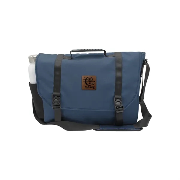 Otaria™ Messenger Bag, Leather Patch -Laser... from ASI 30270 Aakron Line