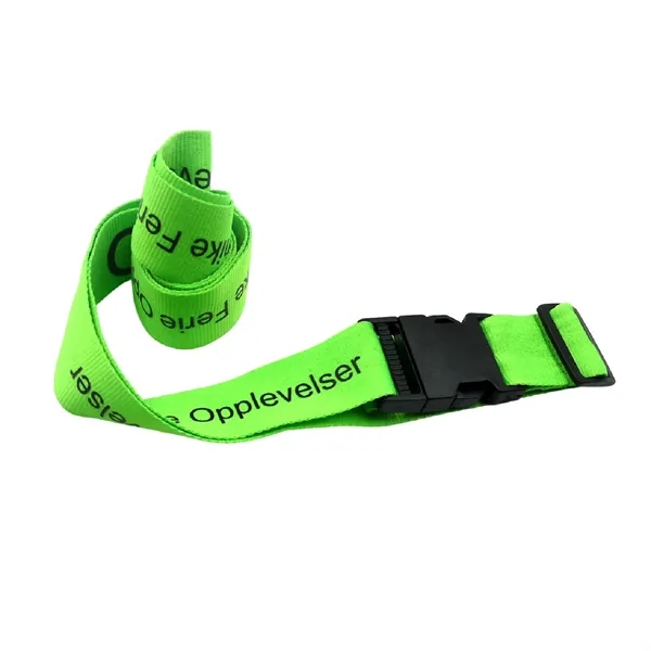 Adjustable buckle lock luggage strap plus 1 color silkscreen imprint on... from ASI 37218 Athena Promo (tm)