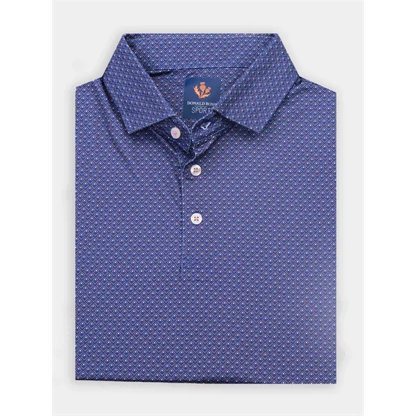 Short sleeve jersey features an art deco print with a three-button... from ASI 38120 Ball Pro / Diversified Quality Kitchenware / Branded Apparel Designs