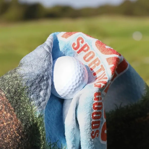 High quality microfiber honeycomb towel... from ASI 61966 HPG / HPG Gold Best Promotions USA