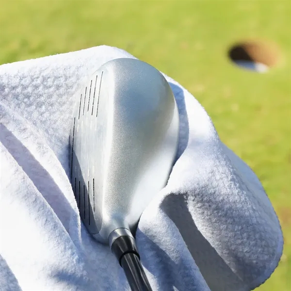 High quality microfiber honeycomb towel... from ASI 61966 HPG / HPG Gold Best Promotions USA