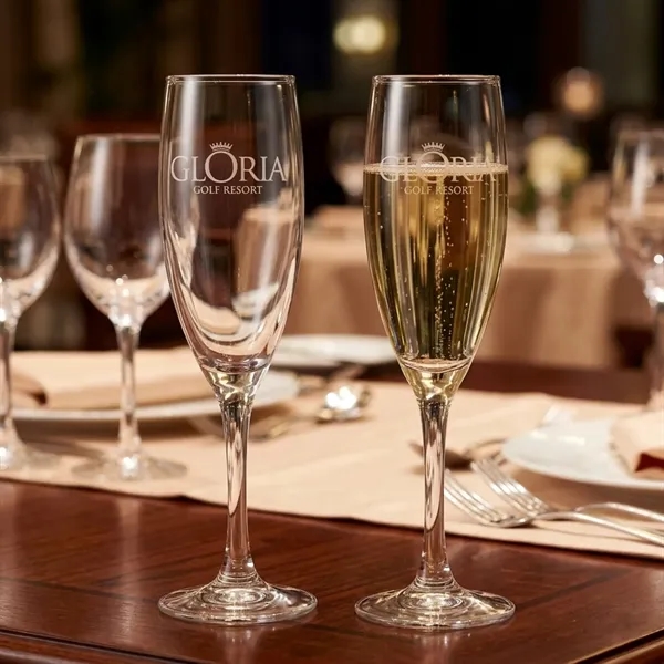 Set of Bellagio champagne glasses in Bellagio gift box.... from ASI 31518 ADNART