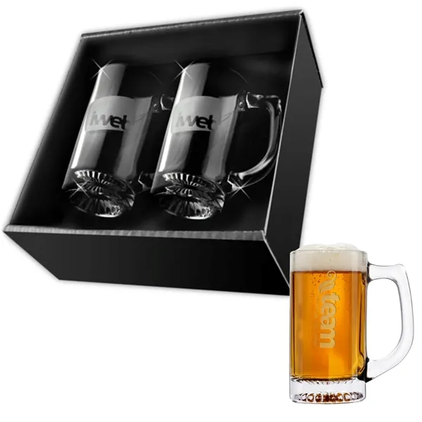 Set of Bellagio beer mugs in Bellagio gift box.... from ASI 31518 ADNART