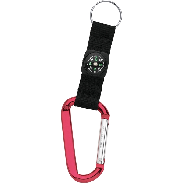 Carabiner with Compass... from ASI 42424 ZZ DROPPED -Bullet