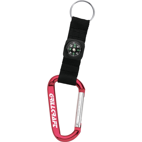 Carabiner with Compass... from ASI 42424 ZZ DROPPED -Bullet