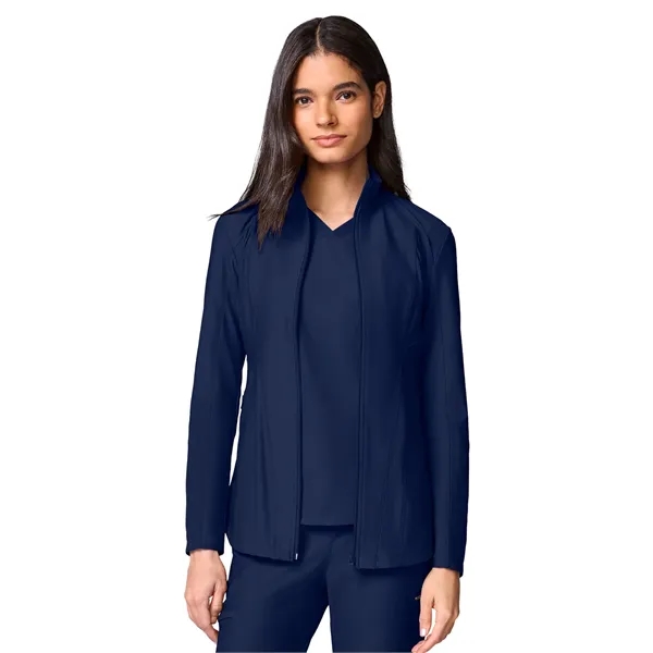 Cherokee - Form - Women's 2-Pocket Full Zip Jacket... from ASI 86018 Scrub Authority