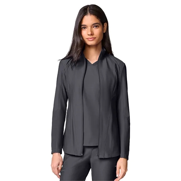 Cherokee - Form - Women's 2-Pocket Full Zip Jacket... from ASI 86018 Scrub Authority