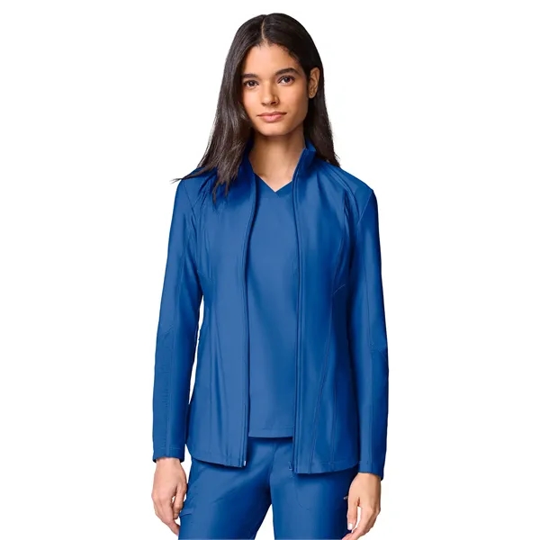 Cherokee - Form - Women's 2-Pocket Full Zip Jacket... from ASI 86018 Scrub Authority