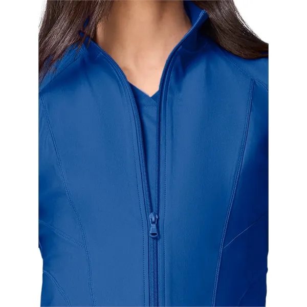 Cherokee - Form - Women's 2-Pocket Full Zip Jacket... from ASI 86018 Scrub Authority