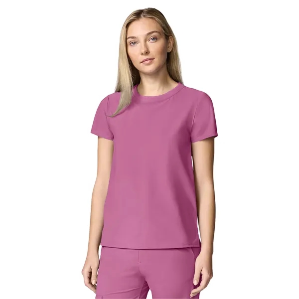 Infinity Pursuit - Women's Pocketless Crew Neck Scrub Top... from ASI 86018 Scrub Authority
