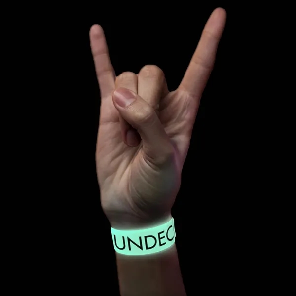 Slap this vinyl coated band against the wrist.... from ASI 52710 Lincoln Line