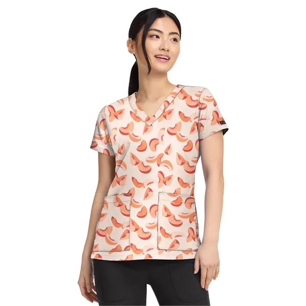 Med Couture - Prints - Women's 2-Pocket V-Neck Scrub Top... from ASI 86018 Scrub Authority