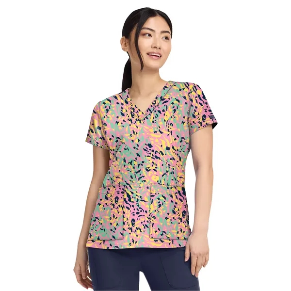Med Couture - Prints - Women's 2-Pocket V-Neck Scrub Top... from ASI 86018 Scrub Authority