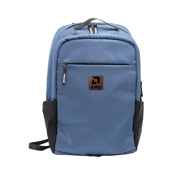 Otaria™ Computer Laptop Backpack, Leather Patch - Laser... from ASI 30270 Aakron Line