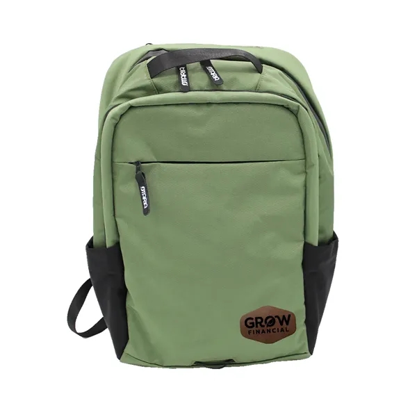 Otaria™ Computer Laptop Backpack, Leather Patch - Laser... from ASI 30270 Aakron Line