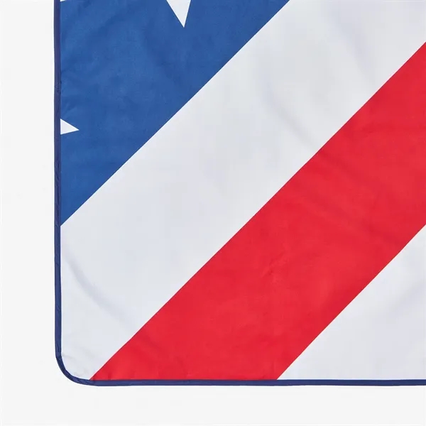 60" x 72" picnic blanket made from recycled plastic bottles with... from ASI 56070 Gemline / Gemline®