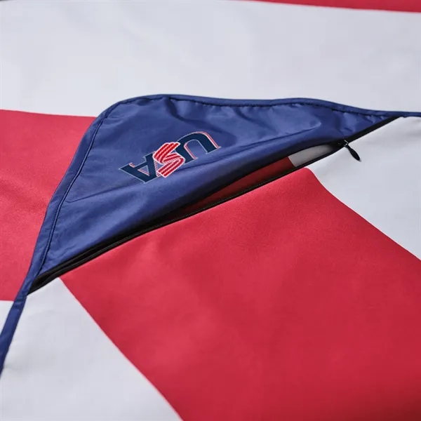 60" x 72" picnic blanket made from recycled plastic bottles with... from ASI 56070 Gemline / Gemline®