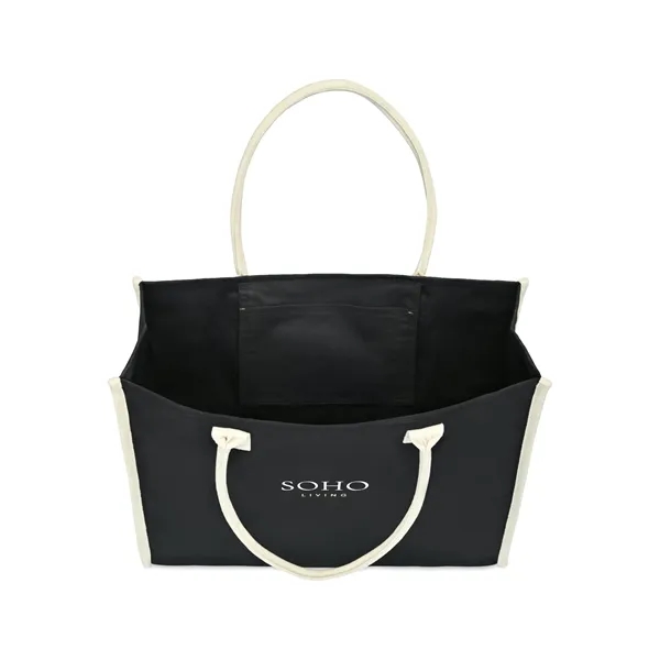 Grande Market Street structured cotton canvas handled tote bag,... from ASI 56070 Gemline / Gemline®