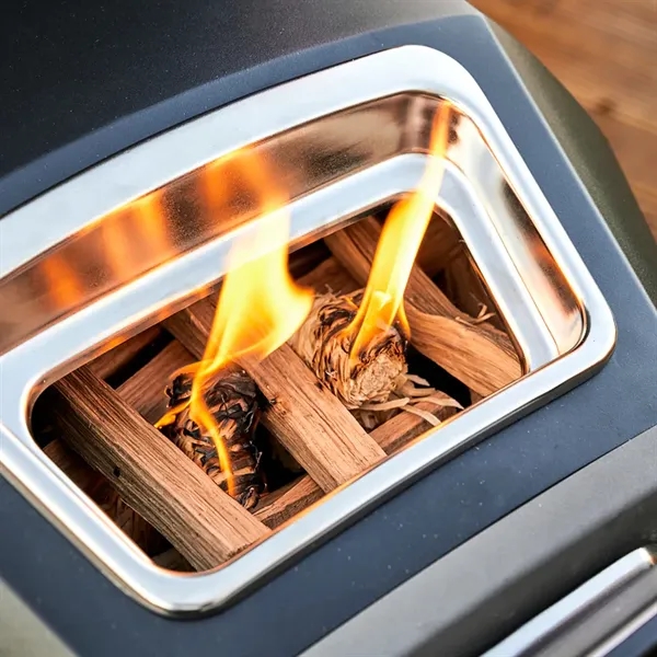 Use wood, charcoal or an optional gas burner* to reach up... from ASI 61966 HPG / HPG Gold Beacon Premium Brands