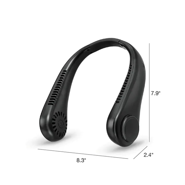 Portable neck fan with bladeless and rechargeable design.... from ASI 56070 Gemline / Gemline®