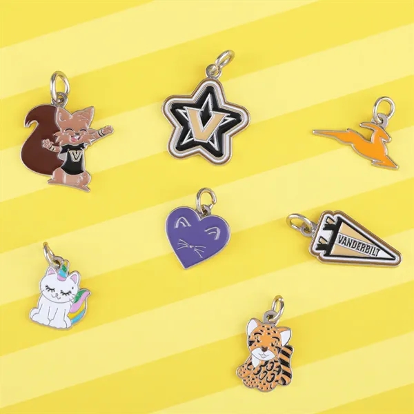 1" diestruck charm with an attached jump ring that offers bold... from ASI 61966 HPG / BCG Creations HPG Gold