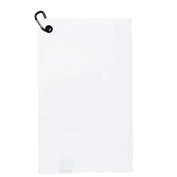 18" x 11" terry velour golf towel.... from ASI 68507 The Magnet Group