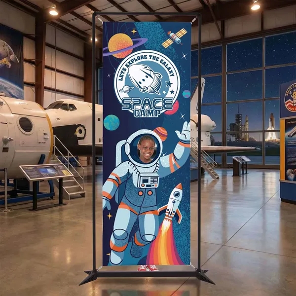 Jr. face cutout kit with fold-out legs, tension spring with double-sided... from ASI 87188 Showdown Displays