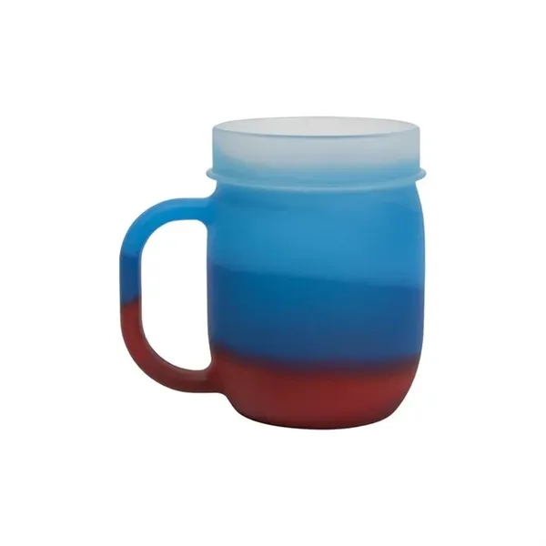 Durable 25oz silicone barrel cup with handle, perfect for custom branding,... from ASI 72657 Active Life Promo / Apres Ski Active Life