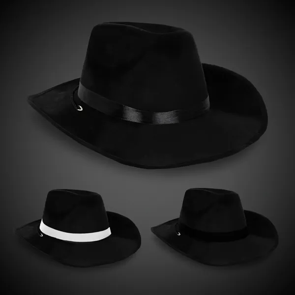 Foam Black Cowboy Hat... from ASI 42016 Brighter Promotions Inc