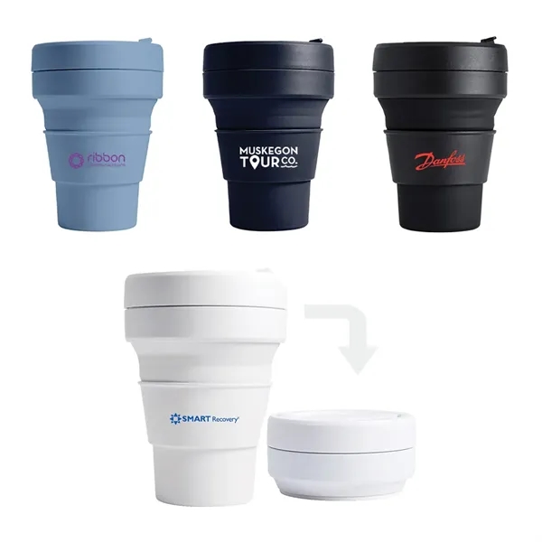 Stojo 12 oz. Collapsible Cup... from ASI 30270 Aakron Line
