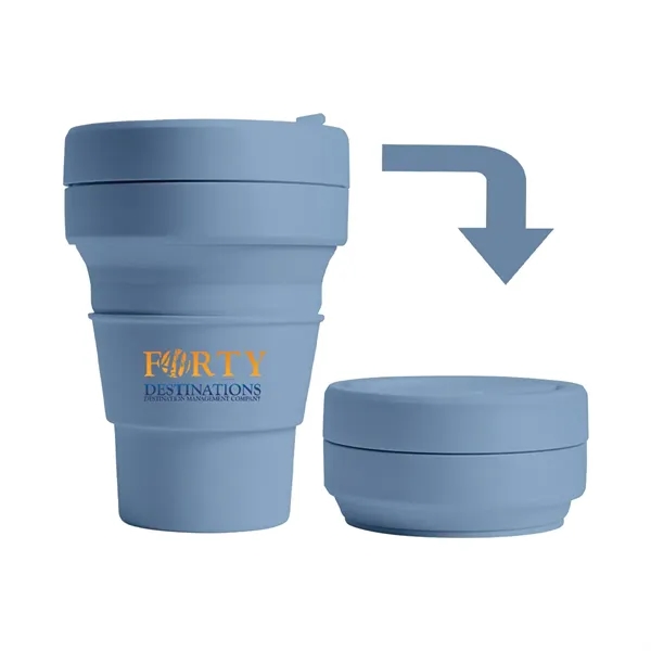 Stojo 12 oz. Collapsible Cup, Full Color Digital... from ASI 30270 Aakron Line