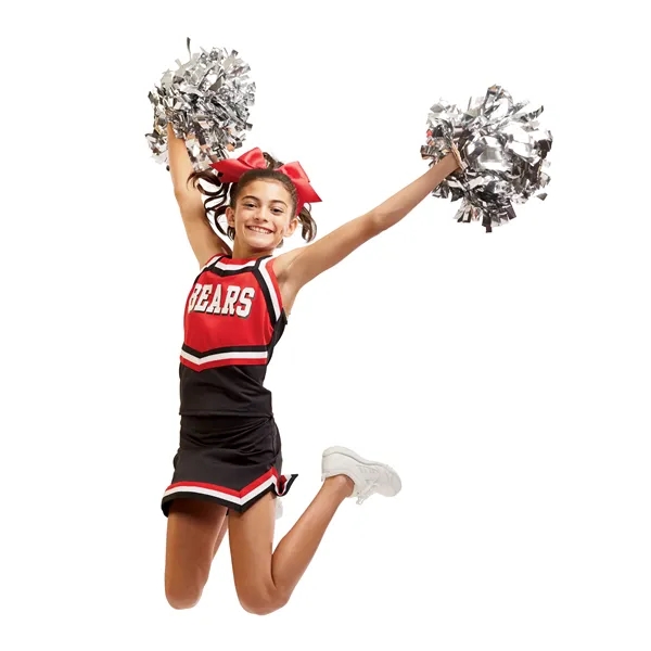 V-neck polyester/spandex knit cheer top for girls that's odor resistant and... from ASI 37461 Augusta Sportswear / Augusta Sportswear, Inc. d/b/a Momentec Brands