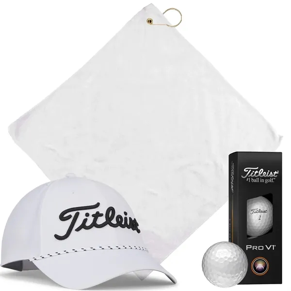 Titleist Breezer Golf Kit with breathable hat, Pro V1 balls, and... from ASI 38120 Ball Pro / Diversified Quality Kitchenware
