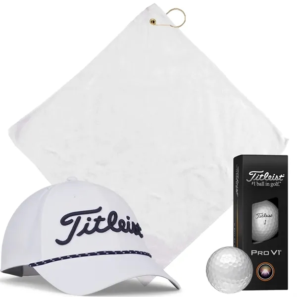 Titleist Breezer Golf Kit with breathable hat, Pro V1 balls, and... from ASI 38120 Ball Pro / Diversified Quality Kitchenware