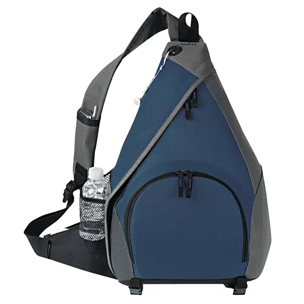 Feature-packed sling backpack with organizer, bottle pocket, and compression straps-ideal for... from ASI 46420 Continental Mkting Svc Inc / CMBags