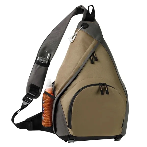 Feature-packed sling backpack with organizer, bottle pocket, and compression straps-ideal for... from ASI 46420 Continental Mkting Svc Inc / CMBags