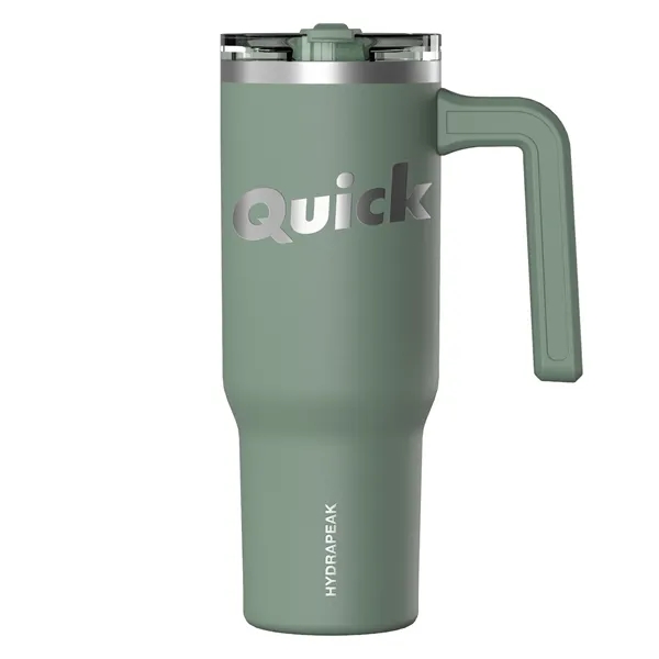 Bulk 32oz Voyager: 24h cold/12h hot. Leak-proof lid, straw, handle &... from ASI 57371 Eyevertising / Bold Promo