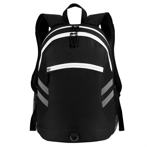 Ergonomic 15.6" laptop backpack with organization panel and reflective details for... from ASI 46420 Continental Mkting Svc Inc / CMBags