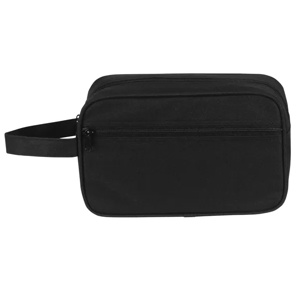 Simple amenity kit with front zip pocket and grab handle -... from ASI 46420 Continental Mkting Svc Inc / CMBags