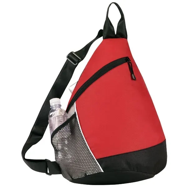 Lightweight crossbody sling backpack with secure storage and everyday versatility.... from ASI 46420 Continental Mkting Svc Inc / CMBags