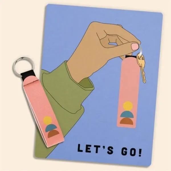 The Wrist Strap Key Holder keeps keys close, hands free, and... from ASI 74710 Numo