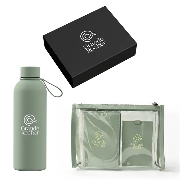 Gift Set includesP1264 - SMALL MATTE BLACK MAGNETIC GIFT BOXDW336 -... from ASI 88660 Spector & Co.