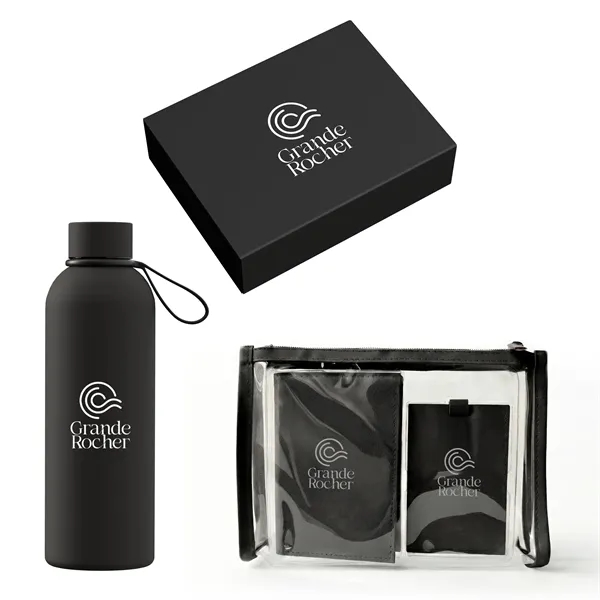Gift Set includesP1264 - SMALL MATTE BLACK MAGNETIC GIFT BOXDW336 -... from ASI 88660 Spector & Co.