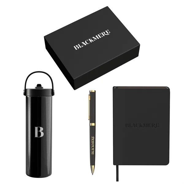 Gift Set includesP926 - LARGE JOURNAL GIFT BOX - BOTTLE FITDW340... from ASI 88660 Spector & Co.