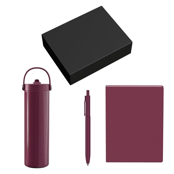 Gift Set includesP923 - MEDIUM JOURNAL GIFT BOX - BOTTLE FITDW340... from ASI 88660 Spector & Co.