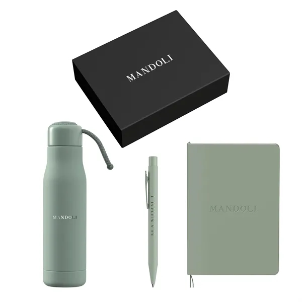 Gift Set includesP926 - LARGE JOURNAL GIFT BOX - BOTTLE FITDW339... from ASI 88660 Spector & Co.